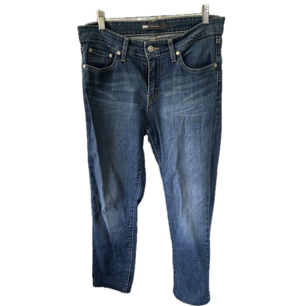 Levi's Women's Medium Wash 5 Pockets Mid Rise Skinny Stretch Denim Jeans W29